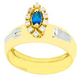 Anel de formatura em ouro 18k - Paris